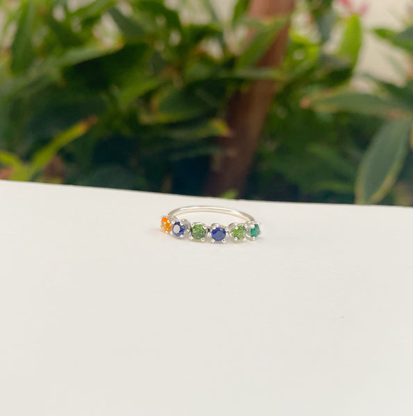 Custom Birthstones Ring