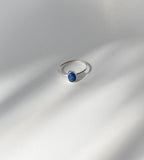 Denim Lapis ring